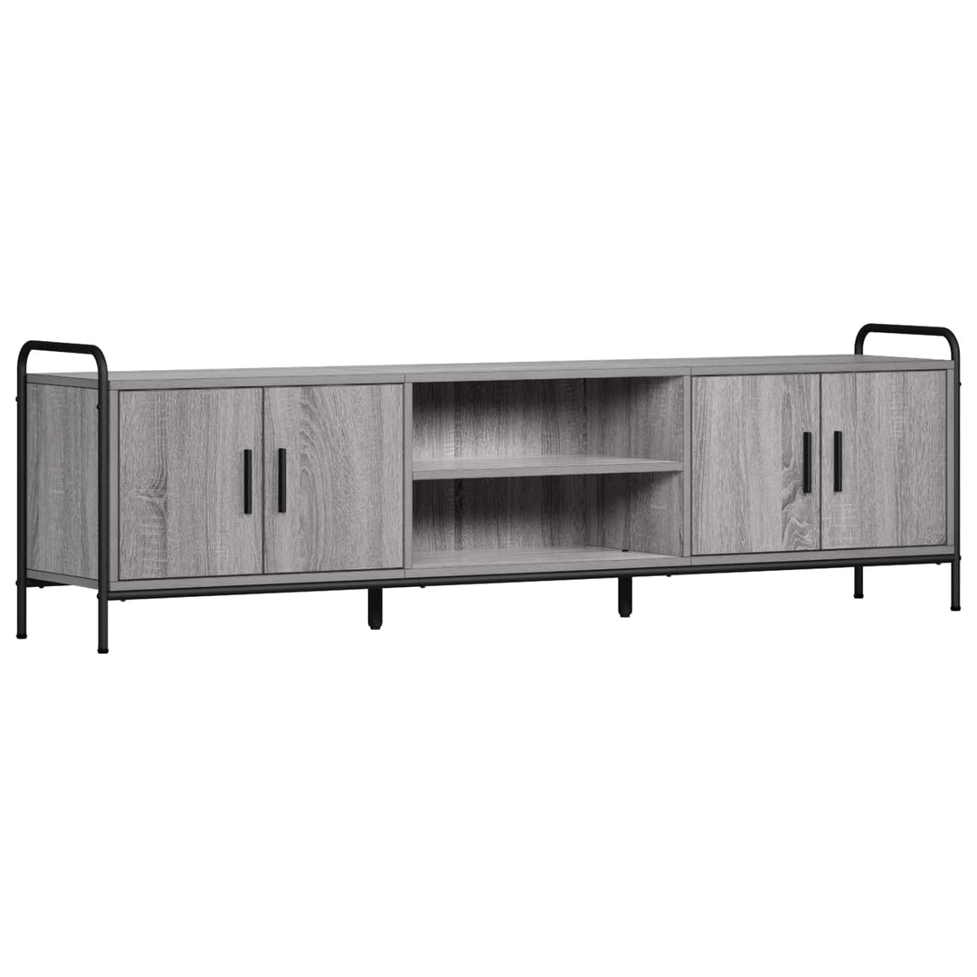 TV-skab 167,5 x 33 x 50 cm Grå Sonoma Konstrueret træ