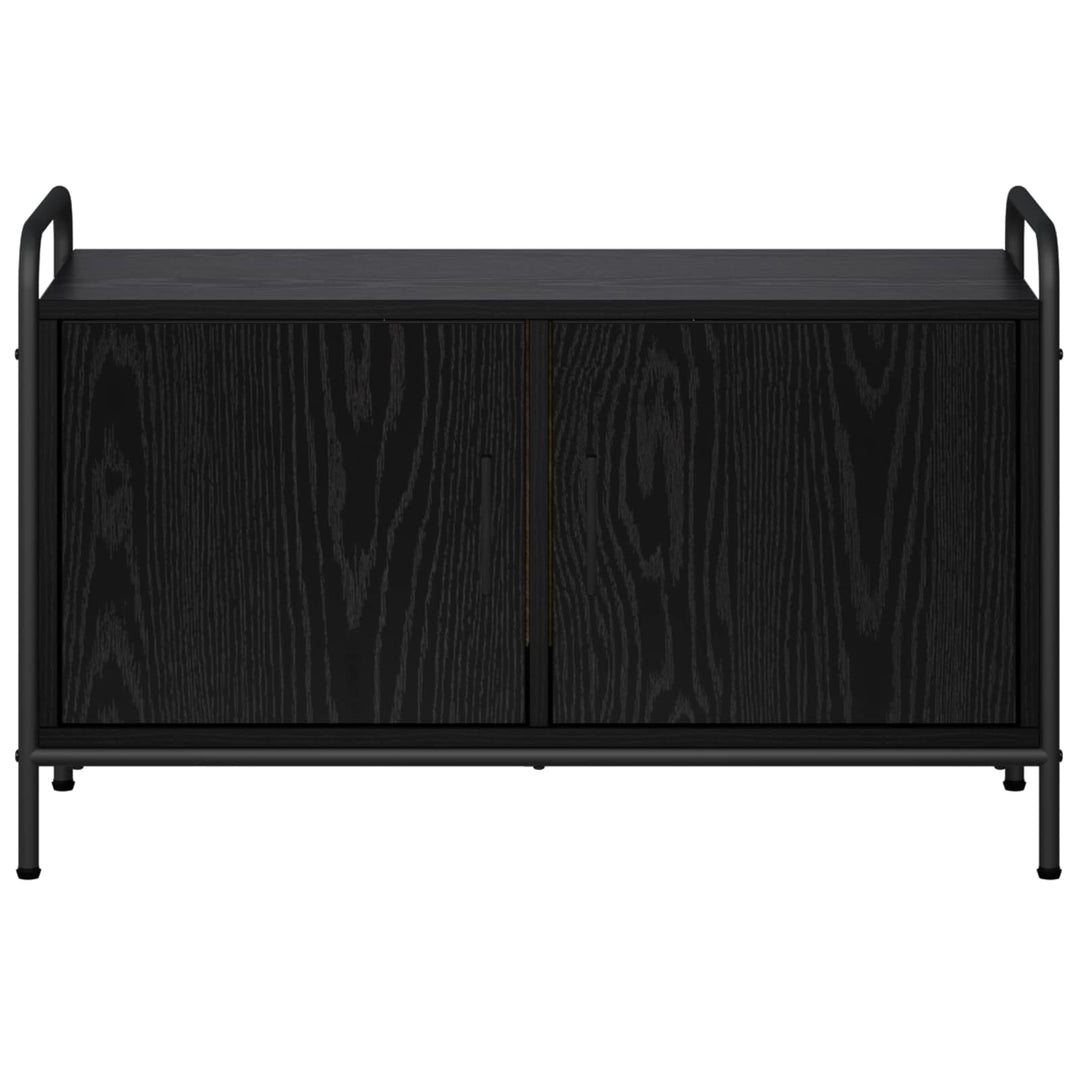 TV-skab 79,5 x 33 x 50 cm Sort eg Konstrueret træ