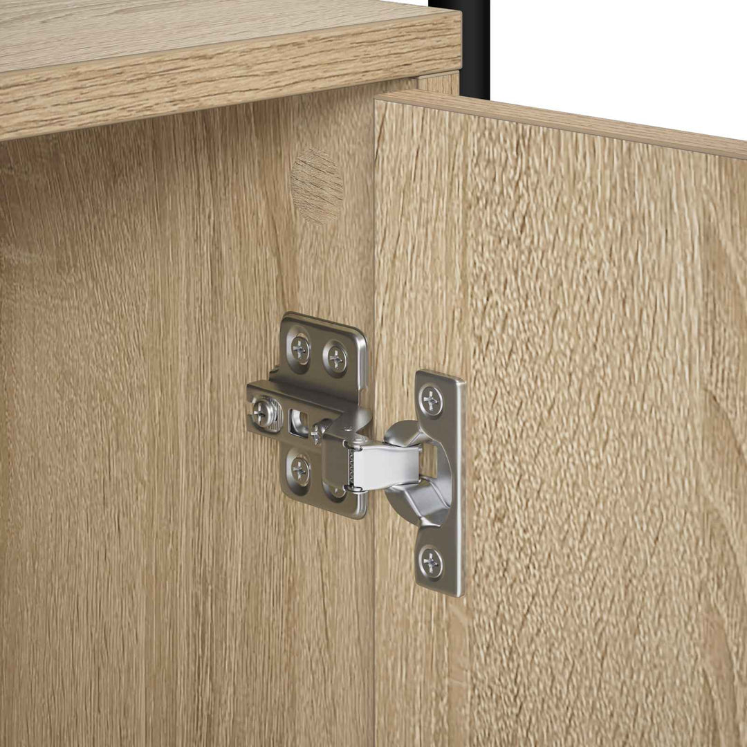 TV-skab 79,5 x 33 x 50 cm Sonoma-eg Konstrueret træ