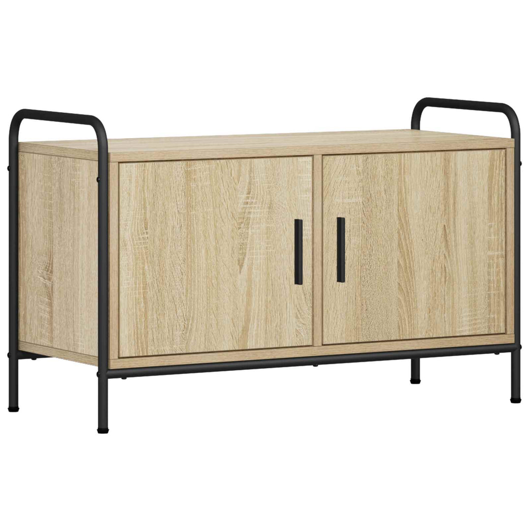 TV-skab 79,5 x 33 x 50 cm Sonoma-eg Konstrueret træ