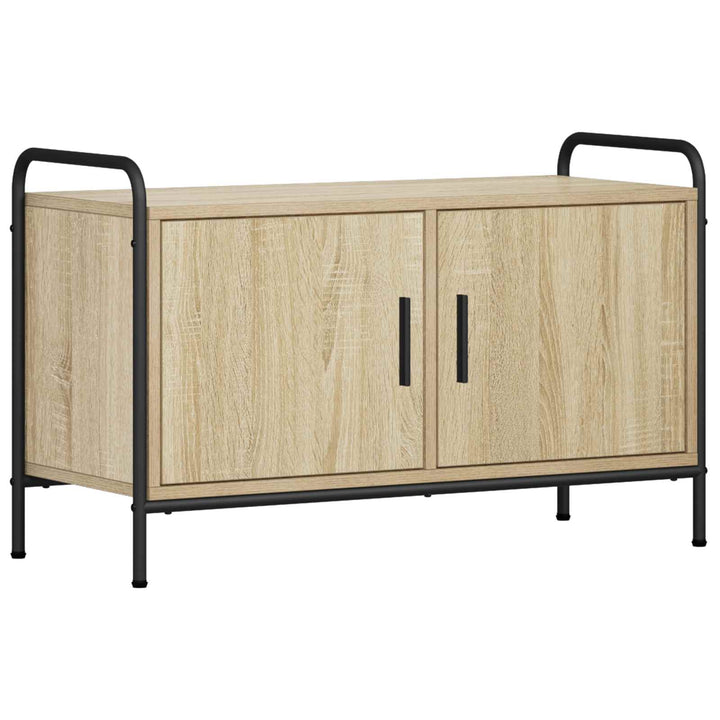 TV-skab 79,5 x 33 x 50 cm Sonoma-eg Konstrueret træ