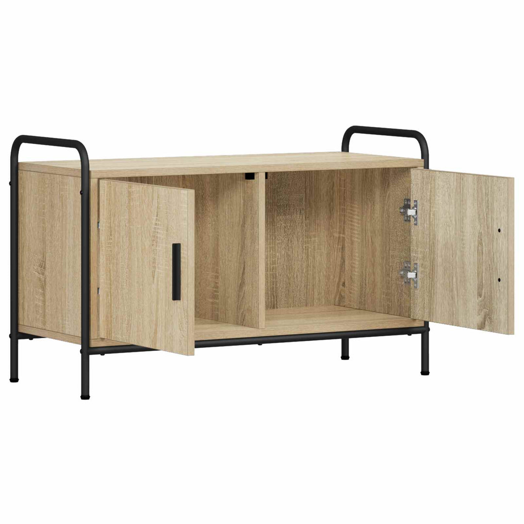 TV-skab 79,5 x 33 x 50 cm Sonoma-eg Konstrueret træ