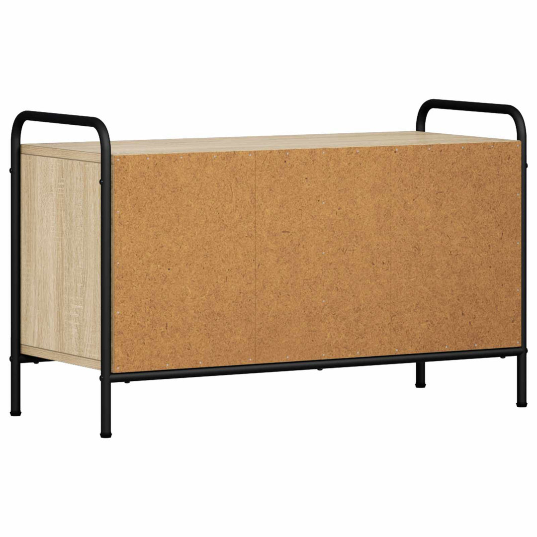 TV-skab 79,5 x 33 x 50 cm Sonoma-eg Konstrueret træ