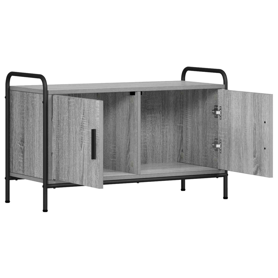 TV-skab 79,5 x 33 x 50 cm Grå Sonoma Konstrueret træ