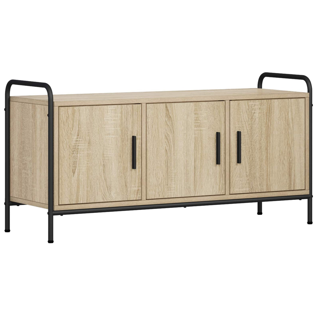 TV-skab 79,5 x 33 x 50 cm Sonoma-eg Konstrueret træ