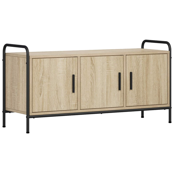 TV-skab 79,5 x 33 x 50 cm Sonoma-eg Konstrueret træ