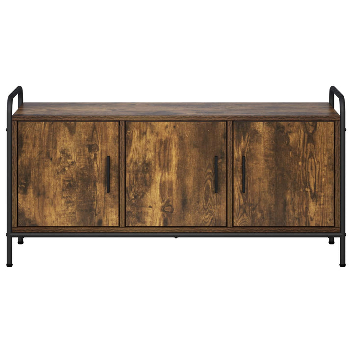 TV-skab 79,5 x 33 x 50 cm Røget eg Konstrueret træ