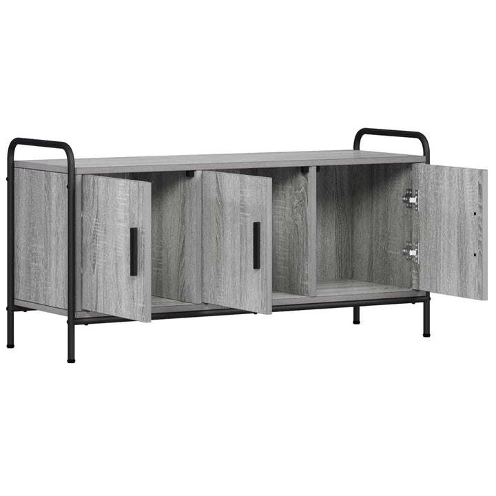TV-skab 79,5 x 33 x 50 cm Grå Sonoma Konstrueret træ