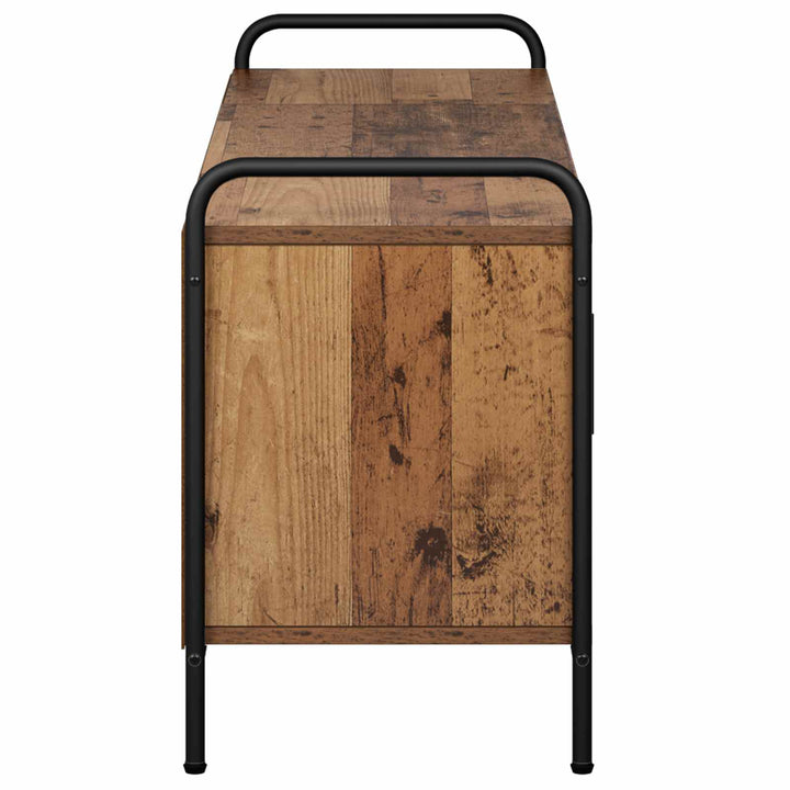 TV-skab 79,5 x 33 x 50 cm Gammelt træ Konstrueret træ
