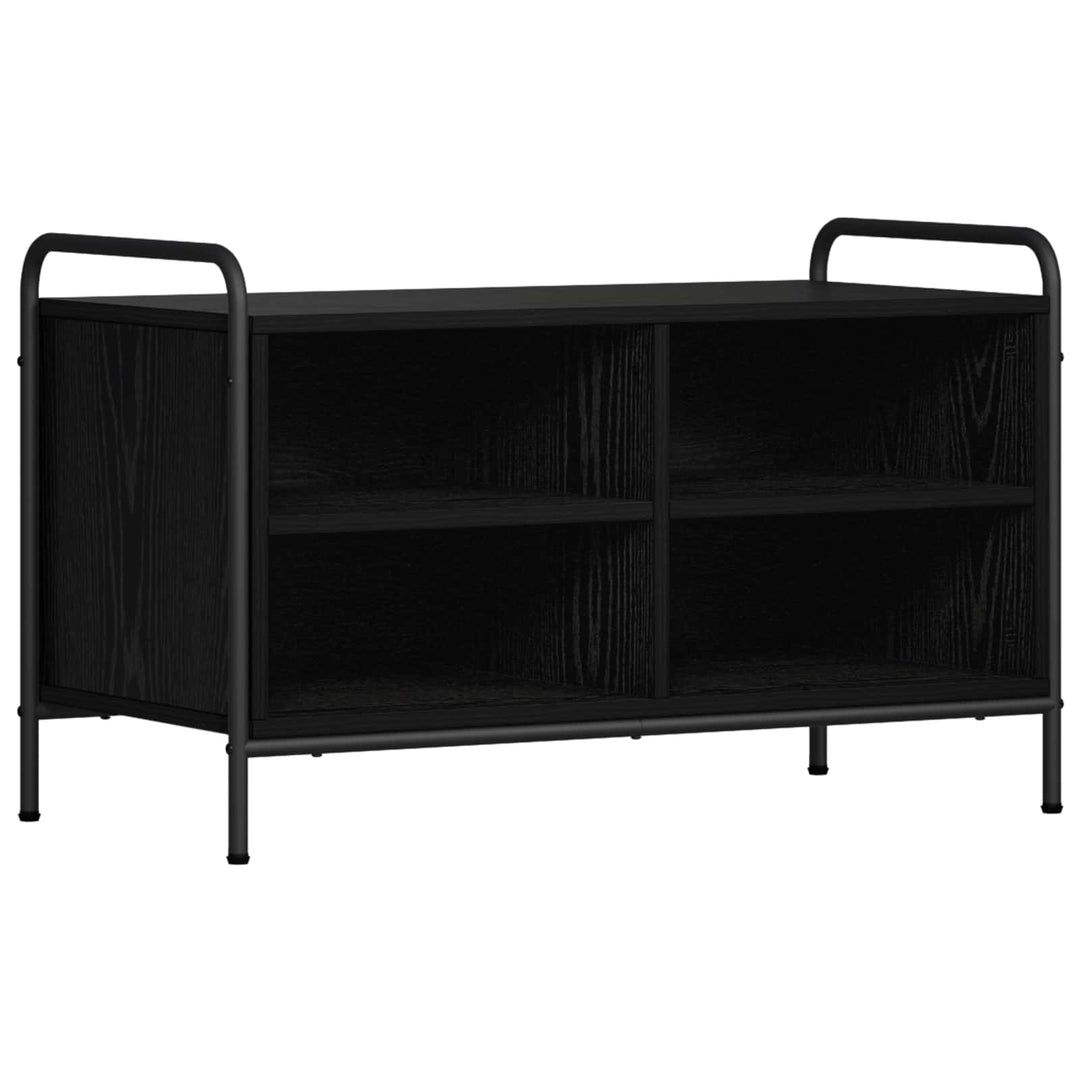 TV-skab 140 x 39,5 x 50 cm Sort eg Konstrueret træ