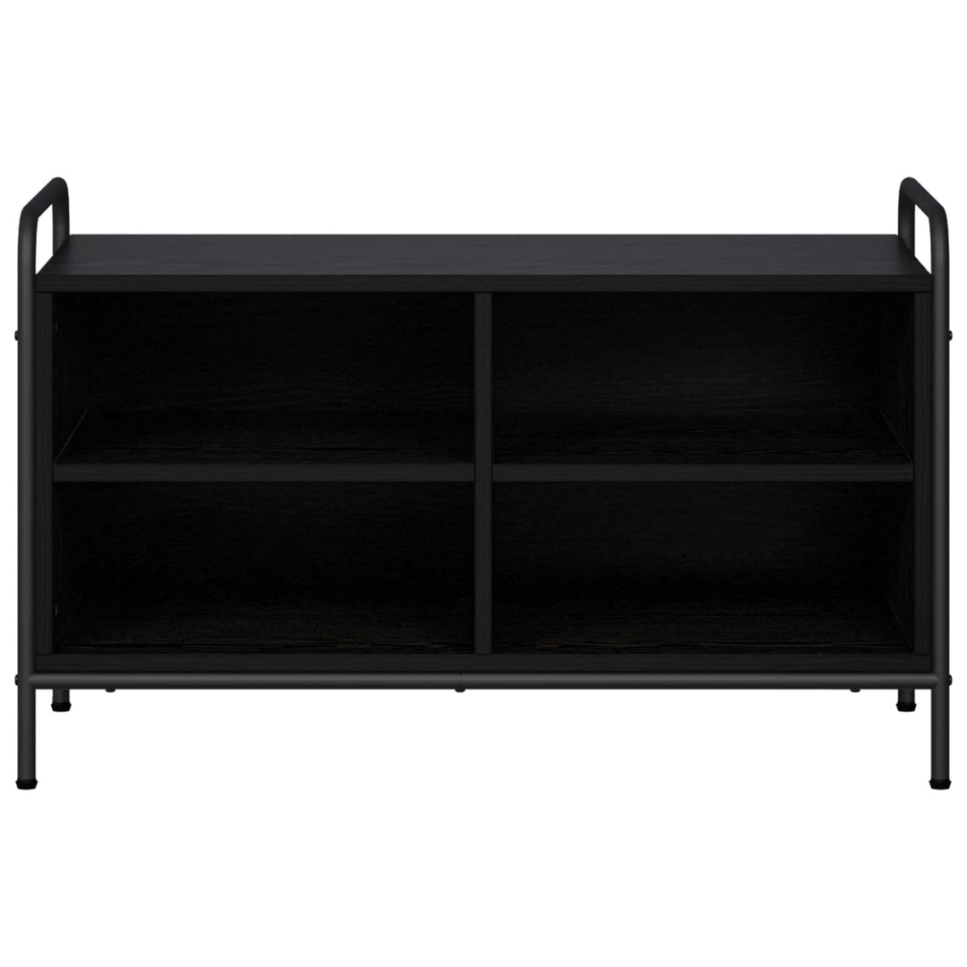 TV-skab 140 x 39,5 x 50 cm Sort eg Konstrueret træ
