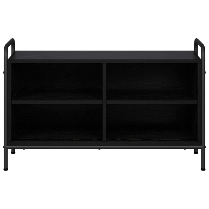 TV-skab 140 x 39,5 x 50 cm Sort eg Konstrueret træ