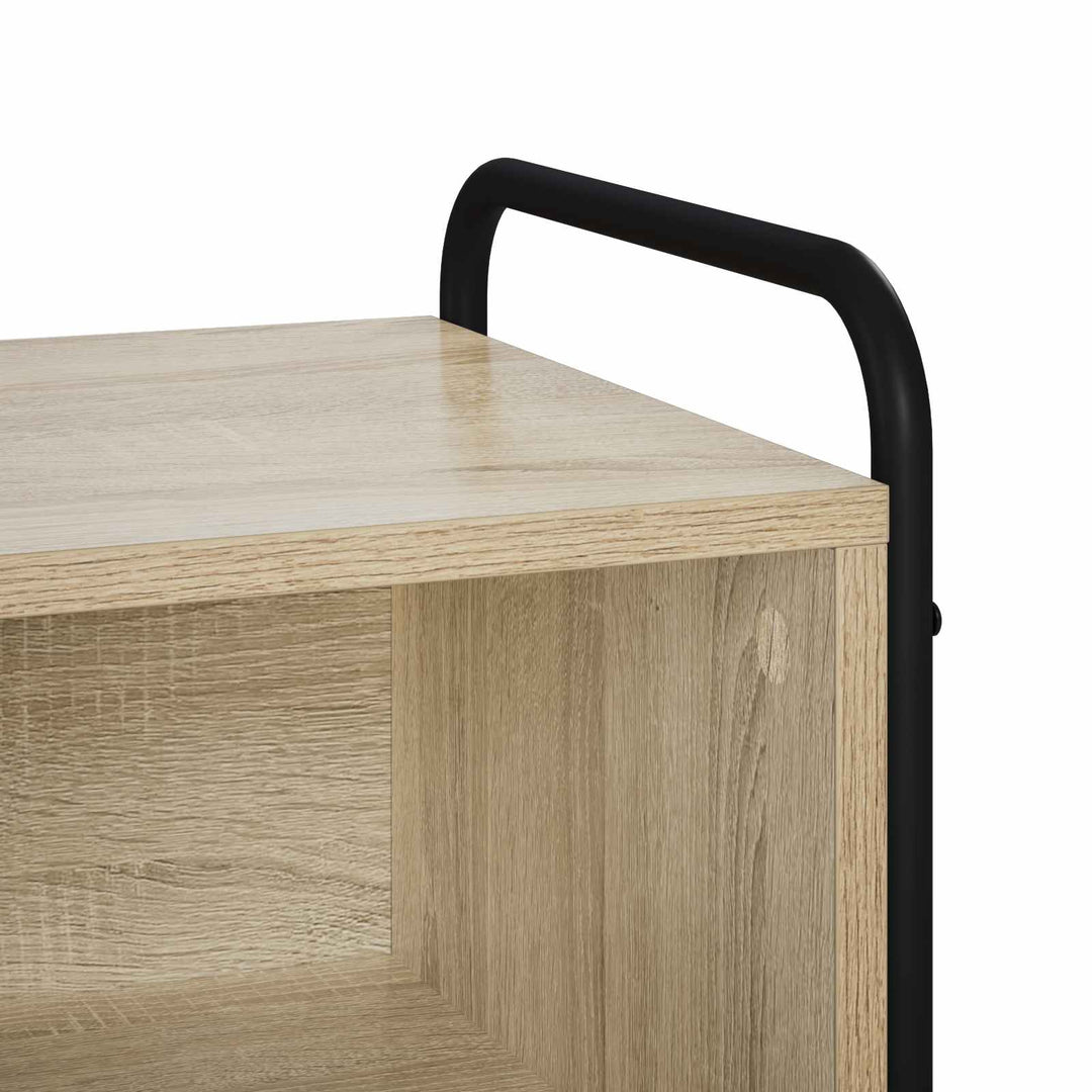 TV-skab 140 x 39,5 x 50 cm Sonoma-eg Konstrueret træ
