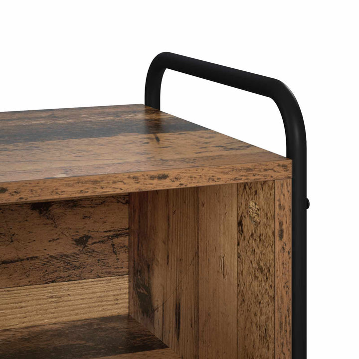 TV-skab 140 x 39,5 x 50 cm Gammelt træ Konstrueret træ