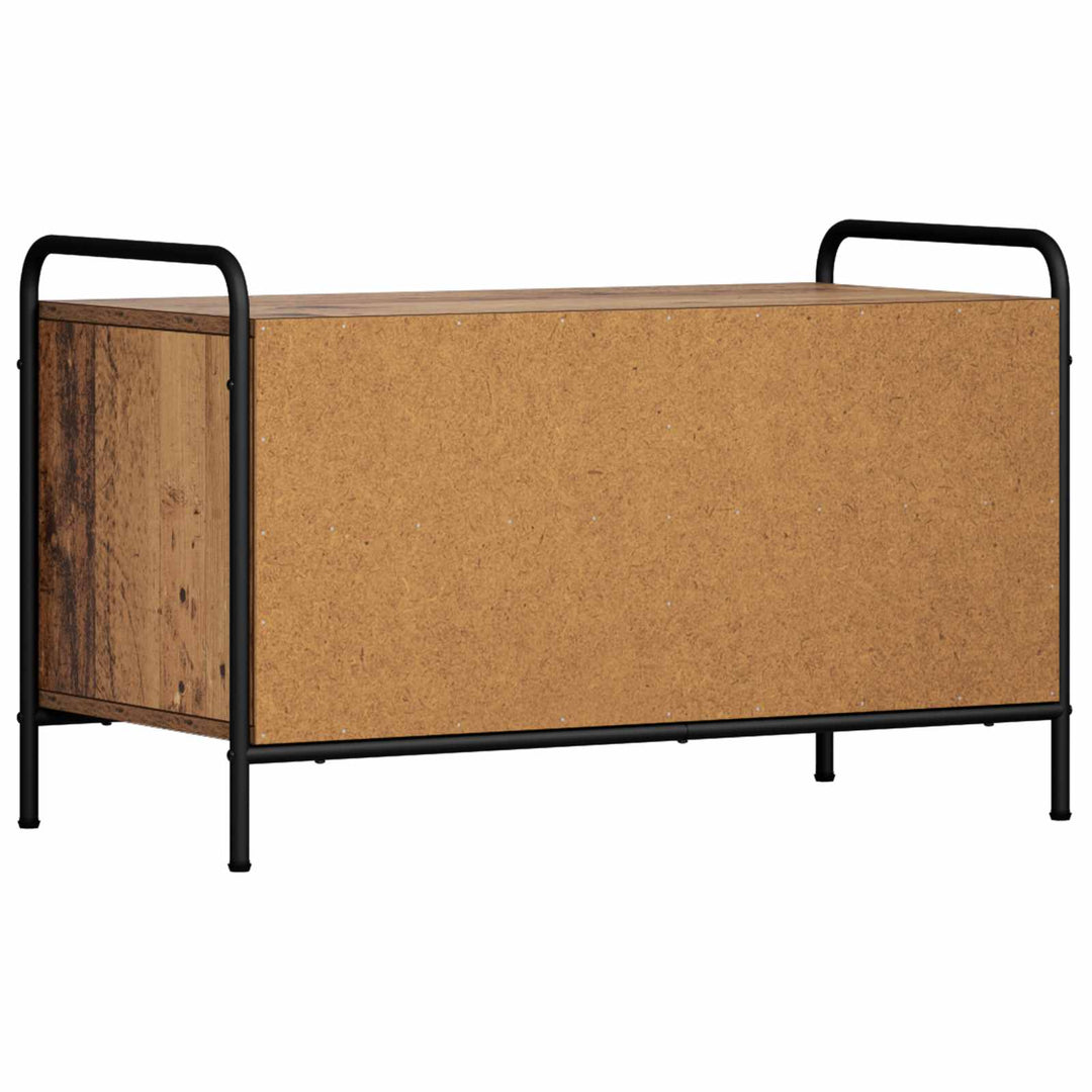 TV-skab 140 x 39,5 x 50 cm Gammelt træ Konstrueret træ
