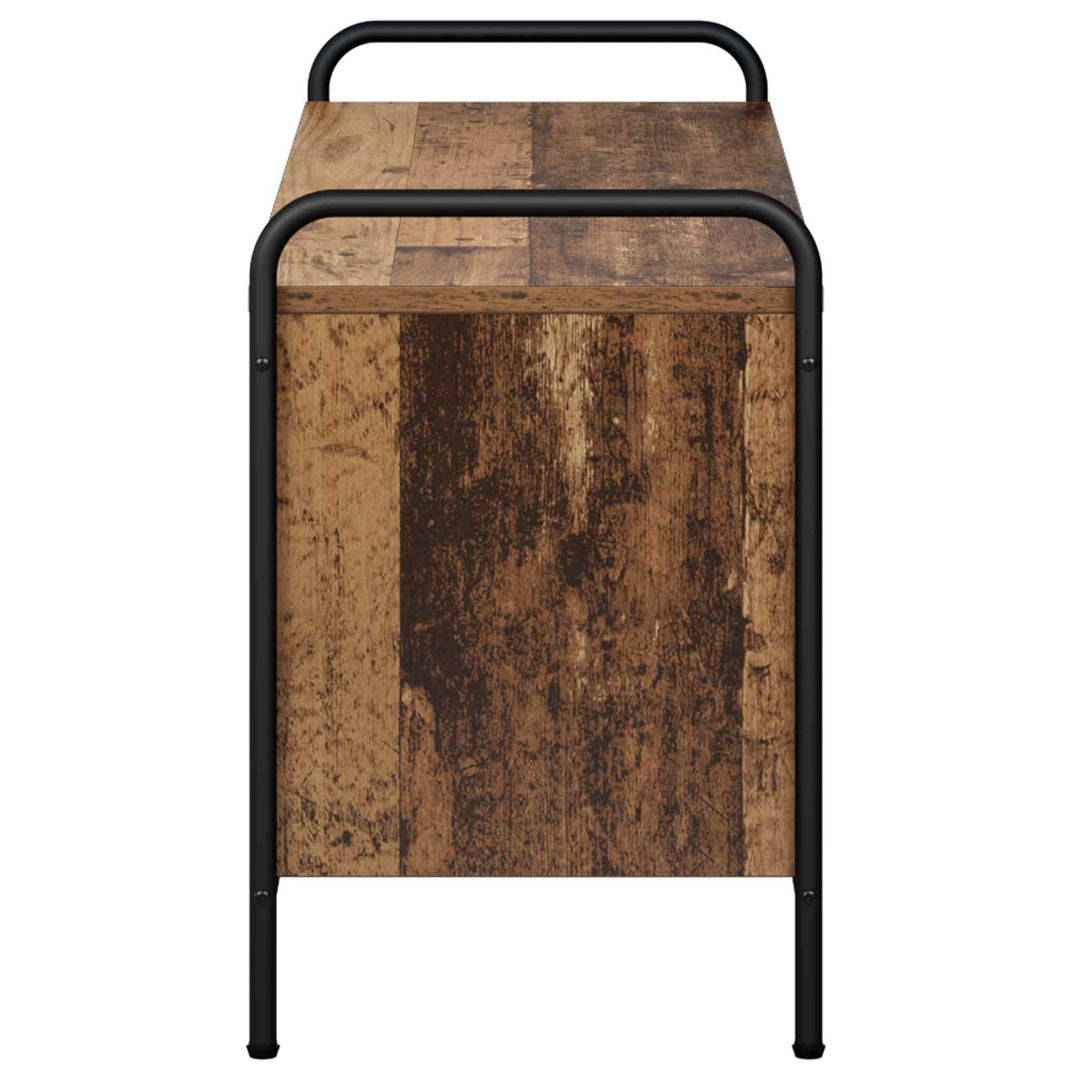 TV-skab 140 x 39,5 x 50 cm Gammelt træ Konstrueret træ