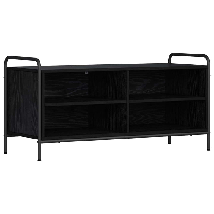 TV-skab 140 x 39,5 x 50 cm Sort eg Konstrueret træ