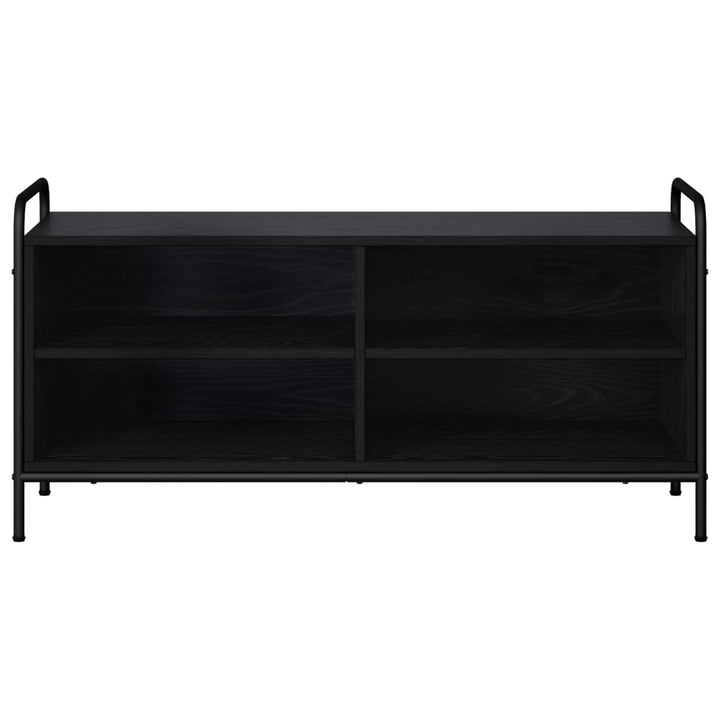 TV-skab 140 x 39,5 x 50 cm Sort eg Konstrueret træ