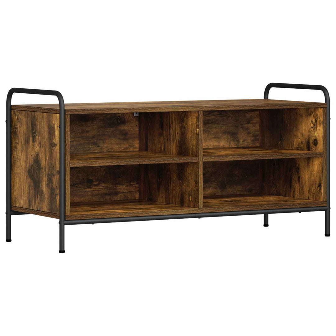 TV-skab 140 x 39,5 x 50 cm Røget eg Konstrueret træ