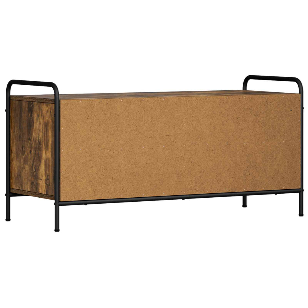 TV-skab 140 x 39,5 x 50 cm Røget eg Konstrueret træ
