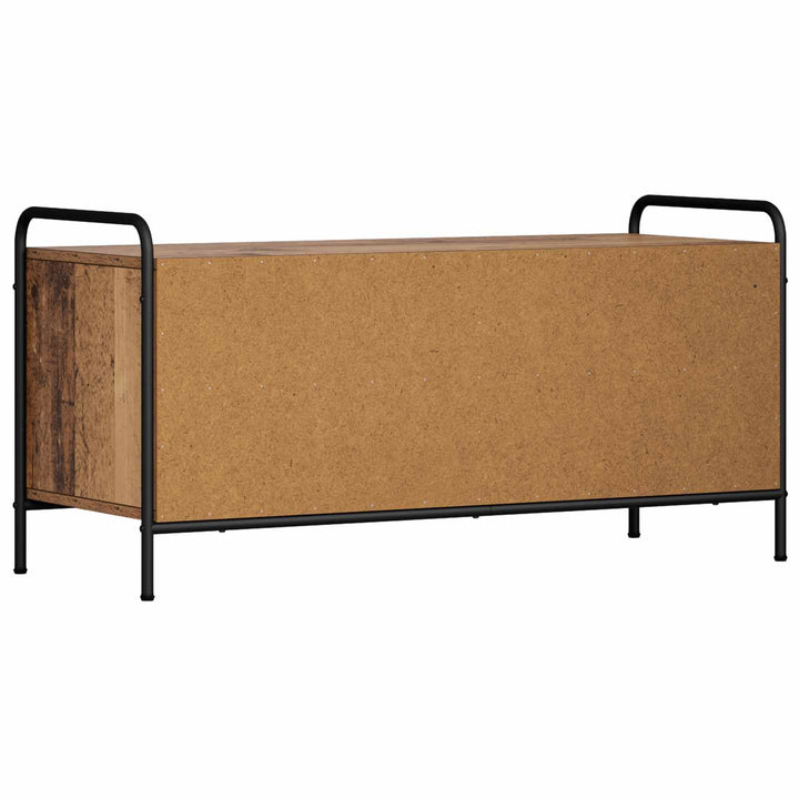 TV-skab 140 x 39,5 x 50 cm Gammelt træ Konstrueret træ
