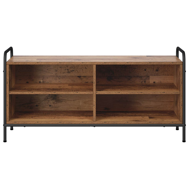 TV-skab 140 x 39,5 x 50 cm Gammelt træ Konstrueret træ