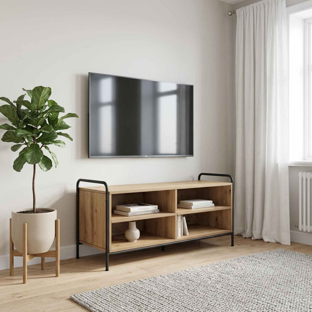 TV-skab 140 x 39,5 x 50 cm Artisan-eg Konstrueret træ