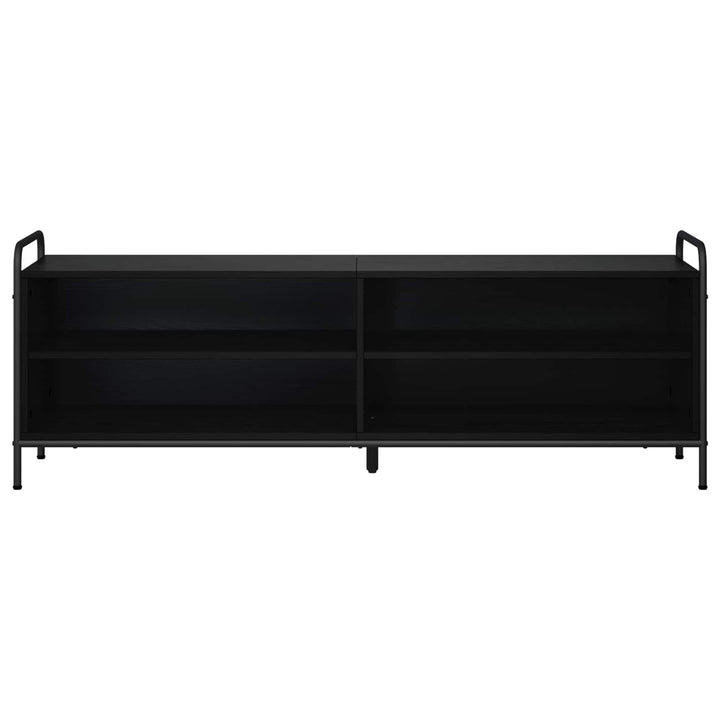 TV-skab 140 x 39,5 x 50 cm Sort eg Konstrueret træ