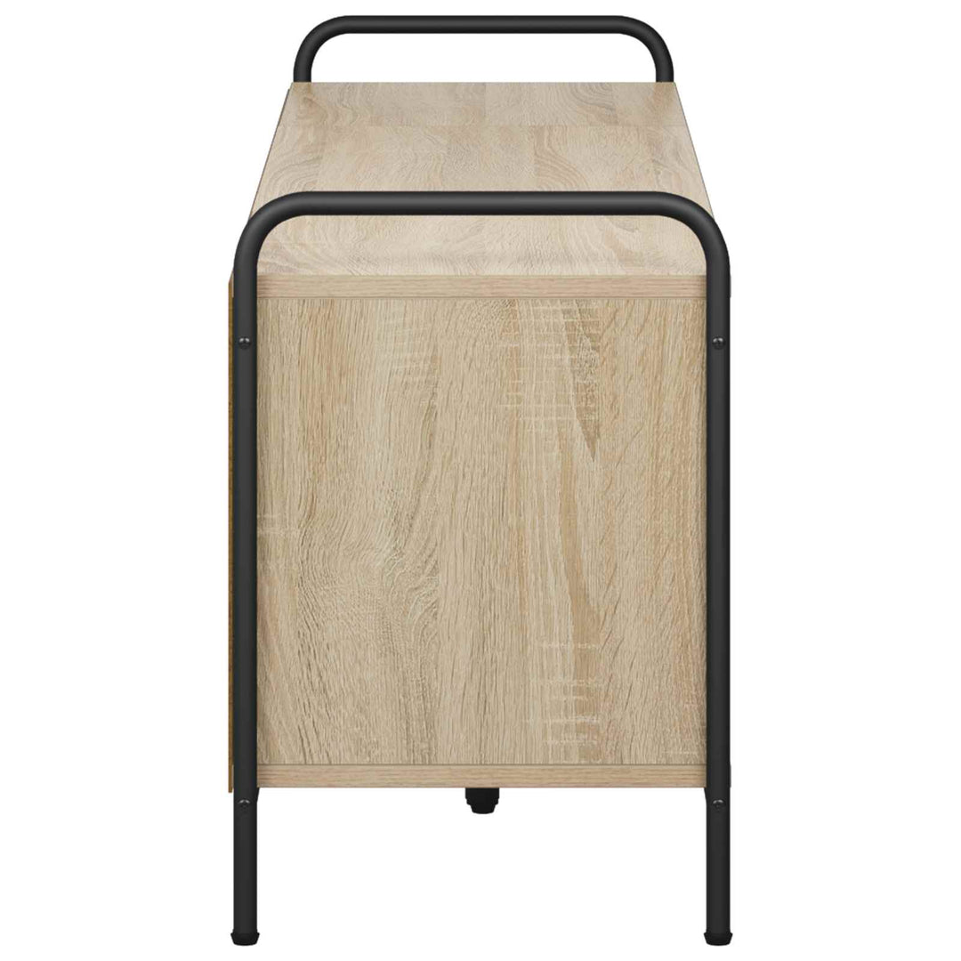 TV-skab 140 x 39,5 x 50 cm Sonoma-eg Konstrueret træ