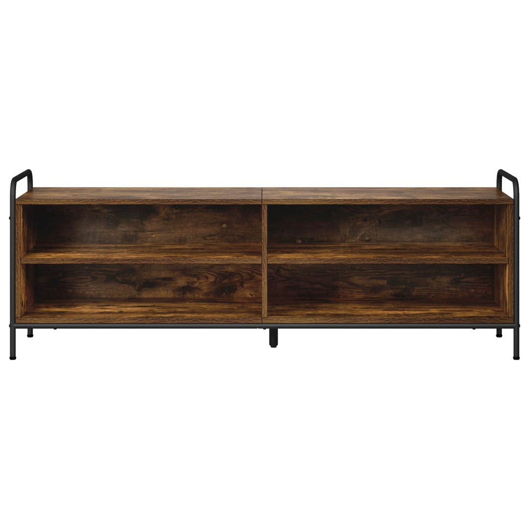 TV-skab 140 x 39,5 x 50 cm Røget eg Konstrueret træ