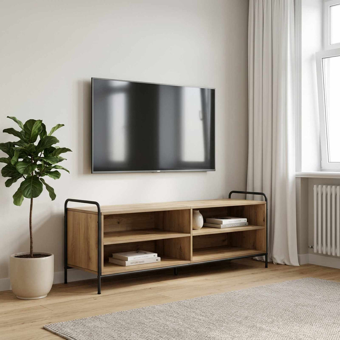 TV-skab 140 x 39,5 x 50 cm Artisan-eg Konstrueret træ