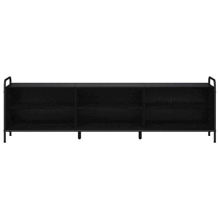 TV-skab 140 x 39,5 x 50 cm Sort eg Konstrueret træ