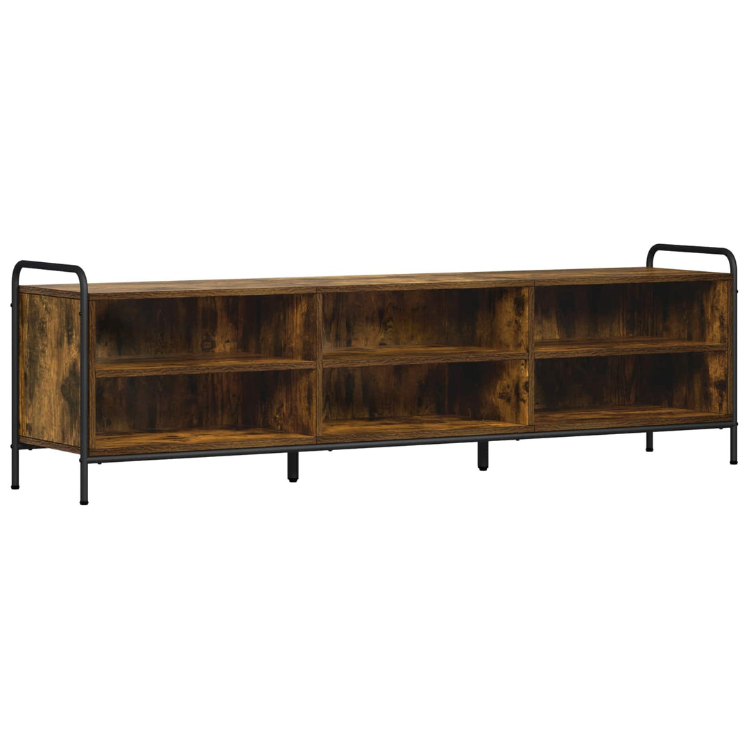 TV-skab 140 x 39,5 x 50 cm Røget eg Konstrueret træ