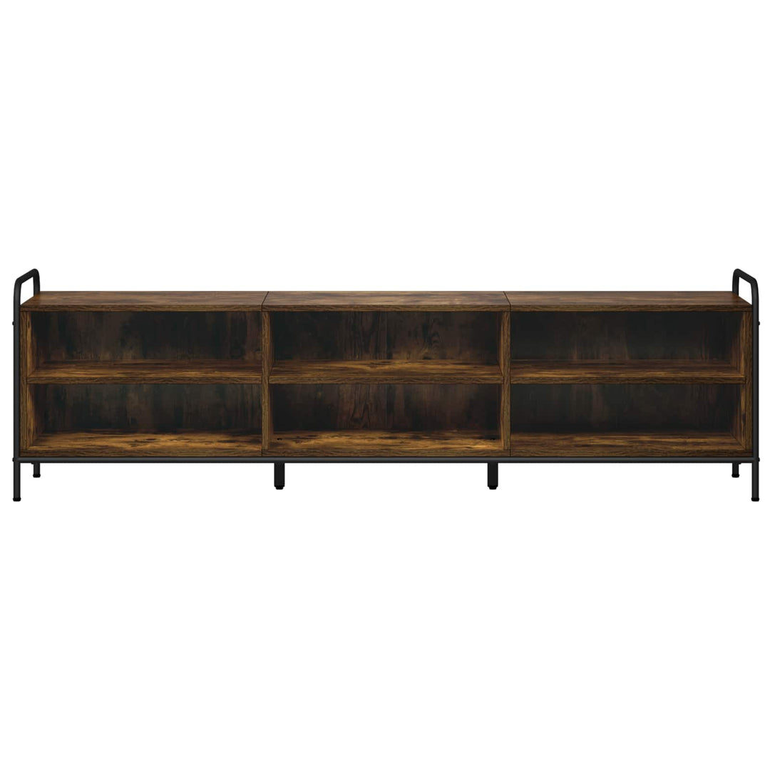 TV-skab 140 x 39,5 x 50 cm Røget eg Konstrueret træ