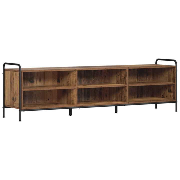 TV-skab 140 x 39,5 x 50 cm Gammelt træ Konstrueret træ