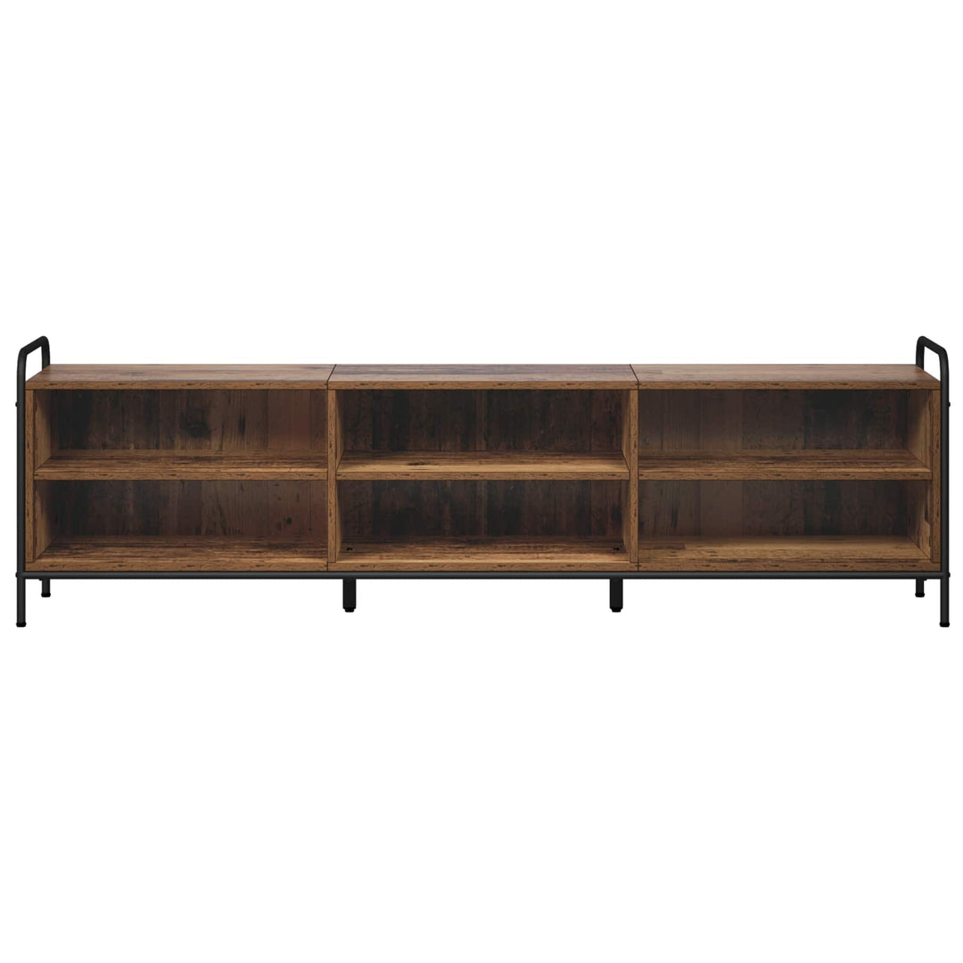 TV-skab 140 x 39,5 x 50 cm Gammelt træ Konstrueret træ