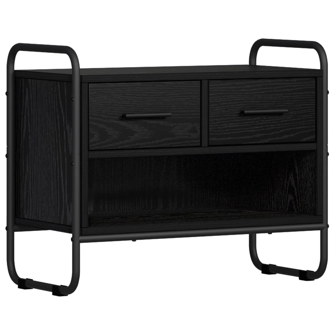 TV-skab 60 x 30 x 50 cm Sort eg Konstrueret træ