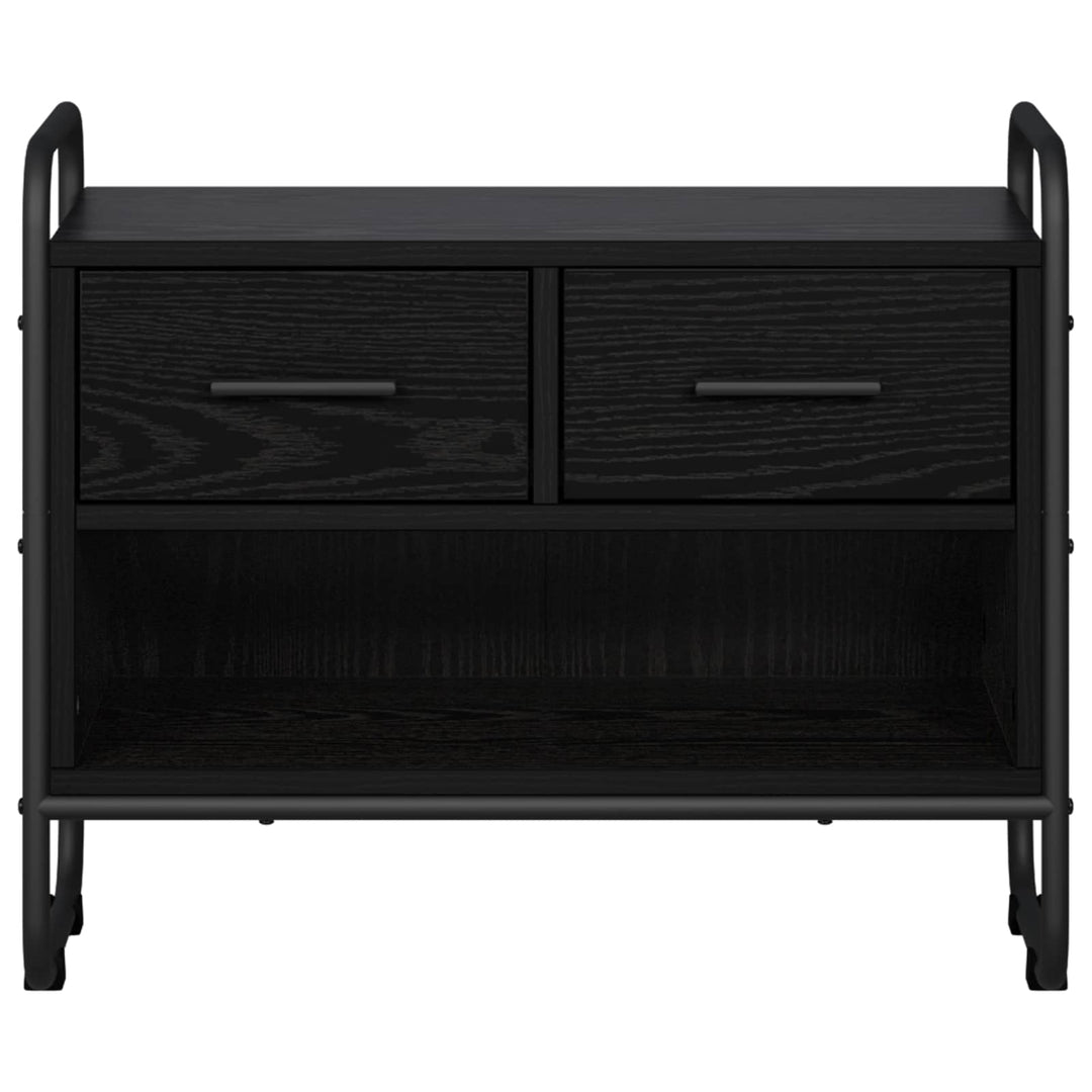 TV-skab 60 x 30 x 50 cm Sort eg Konstrueret træ