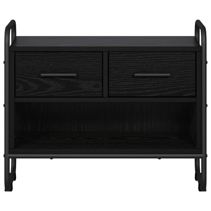 TV-skab 60 x 30 x 50 cm Sort eg Konstrueret træ