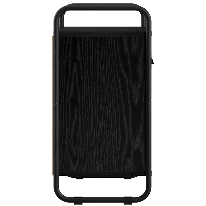 TV-skab 60 x 30 x 50 cm Sort eg Konstrueret træ