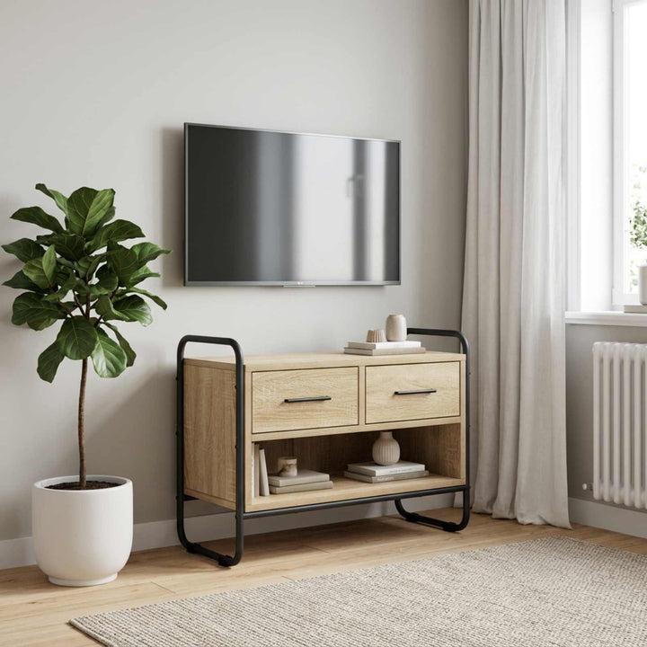 TV-skab 60 x 30 x 50 cm Sonoma-eg Konstrueret træ