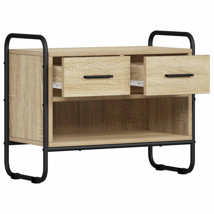 TV-skab 60 x 30 x 50 cm Sonoma-eg Konstrueret træ