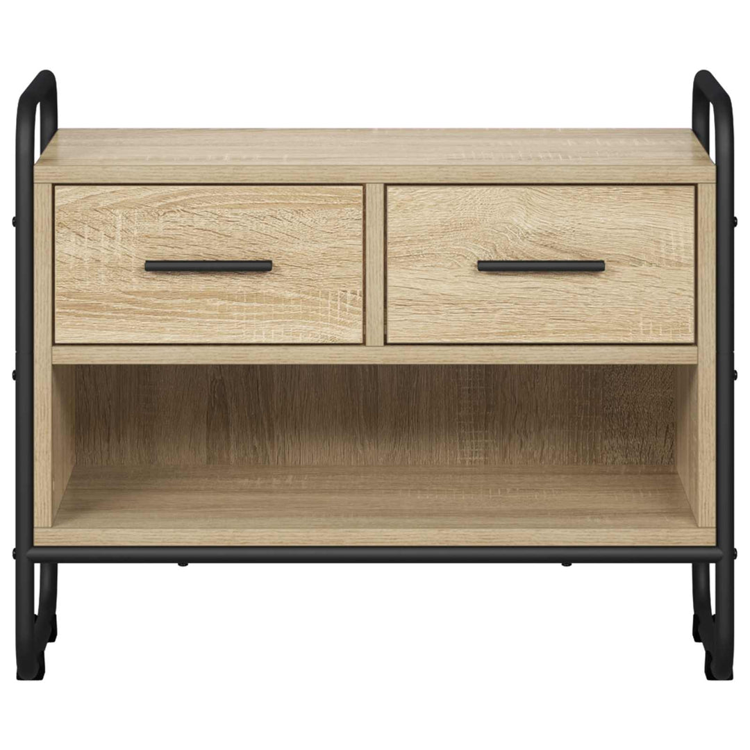 TV-skab 60 x 30 x 50 cm Sonoma-eg Konstrueret træ
