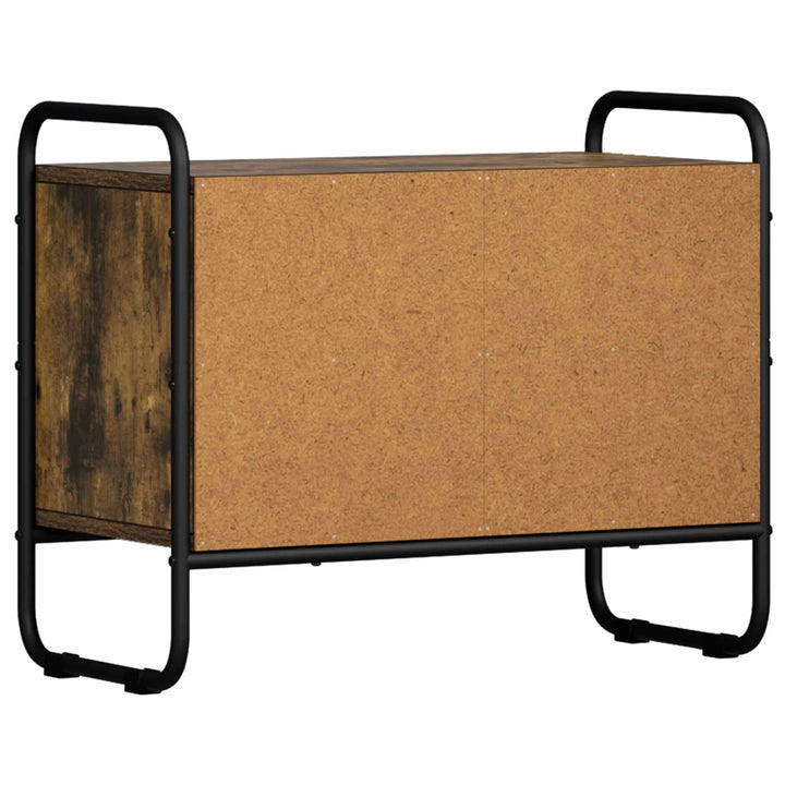 TV-skab 60 x 30 x 50 cm Røget eg Konstrueret træ