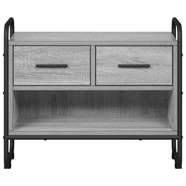 TV-skab 60 x 30 x 50 cm Grå Sonoma Konstrueret træ
