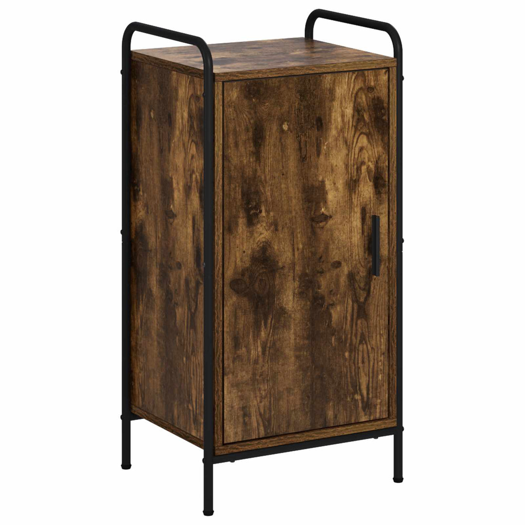 Sideboard Røget eg 97 x 33 x 81 cm Konstrueret træ