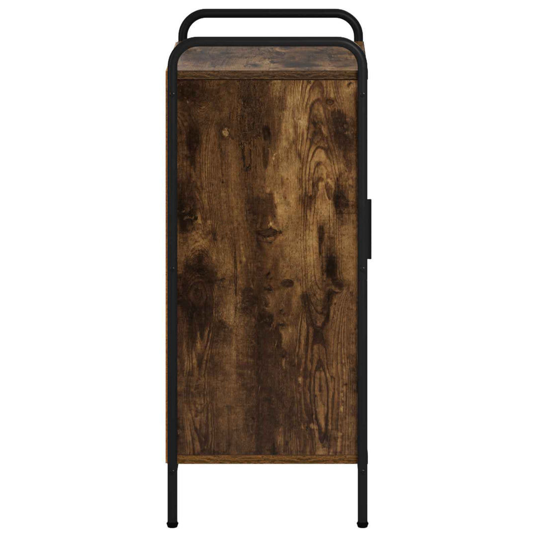 Sideboard Røget eg 97 x 33 x 81 cm Konstrueret træ