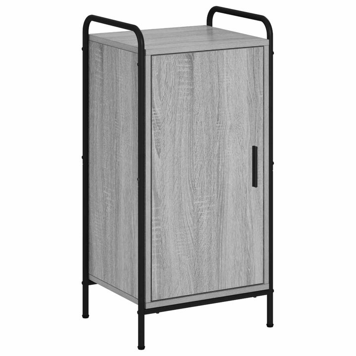 Sideboard Grå Sonoma 97 x 33 x 81 cm Konstrueret træ