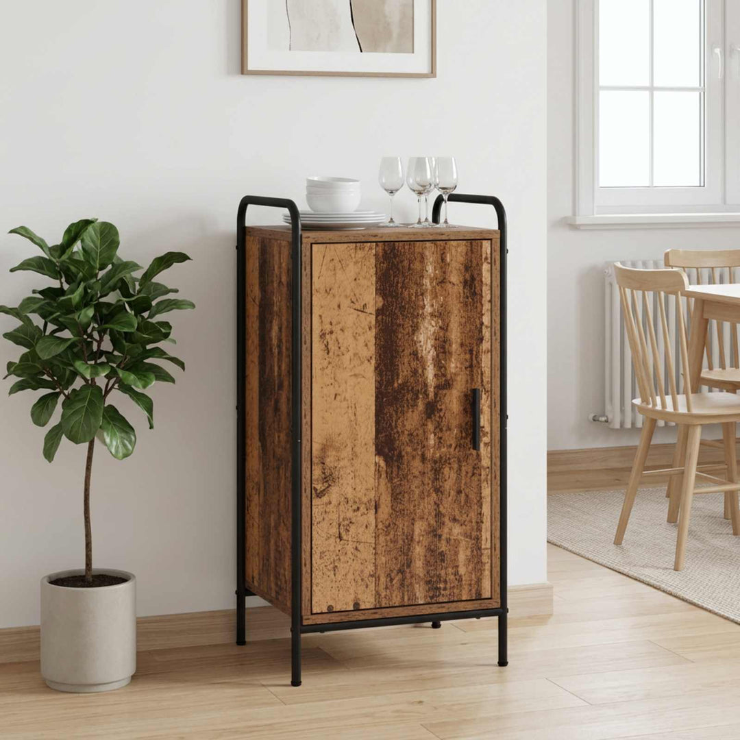 Sideboard Gammelt træ 97 x 33 x 81 cm Konstrueret træ