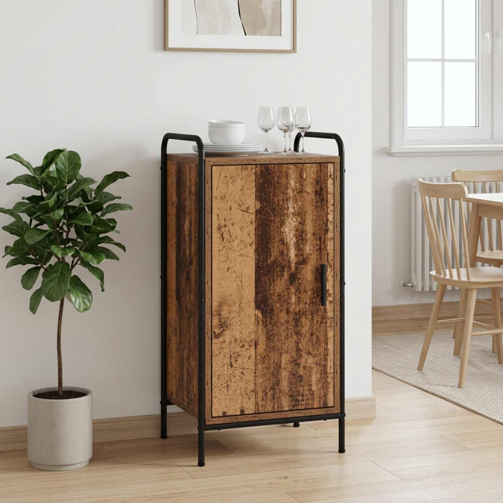 Sideboard Gammelt træ 97 x 33 x 81 cm Konstrueret træ